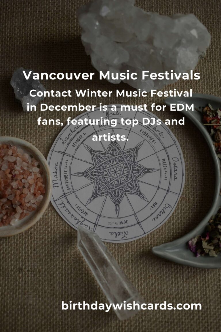 The Ultimate Guide to Upcoming Music Festivals in Vancouver for 2025