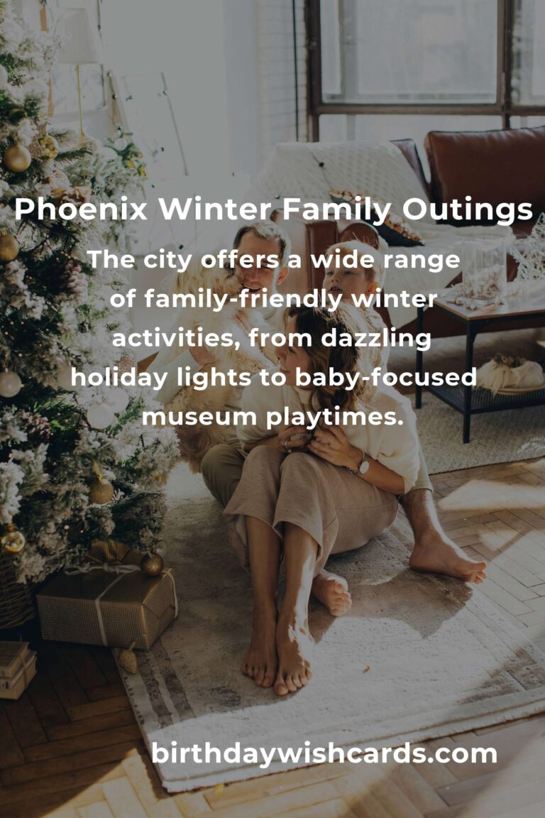 The Ultimate Guide to Winter Events in Phoenix for New Parents: Embrace the Season with Your Little One