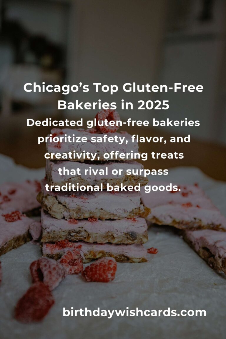 The Ultimate Guide to the Best Gluten-Free Baking in Chicago for 2025