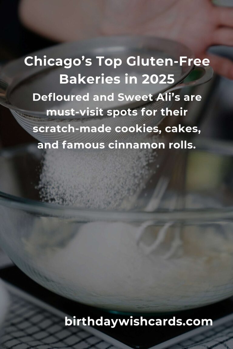 The Ultimate Guide to the Best Gluten-Free Baking in Chicago for 2025