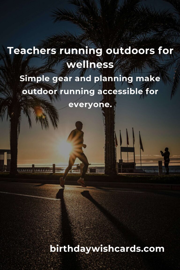 The Ultimate Home Outdoor Running Routine for Teachers: Reclaim Your Energy and Joy
