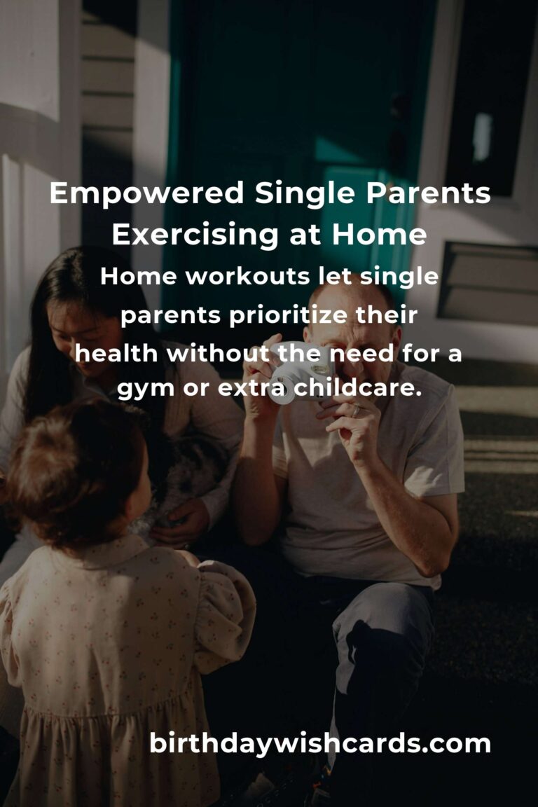 The Ultimate Home Workout Routine for Single Parents: Fitness on Your Terms