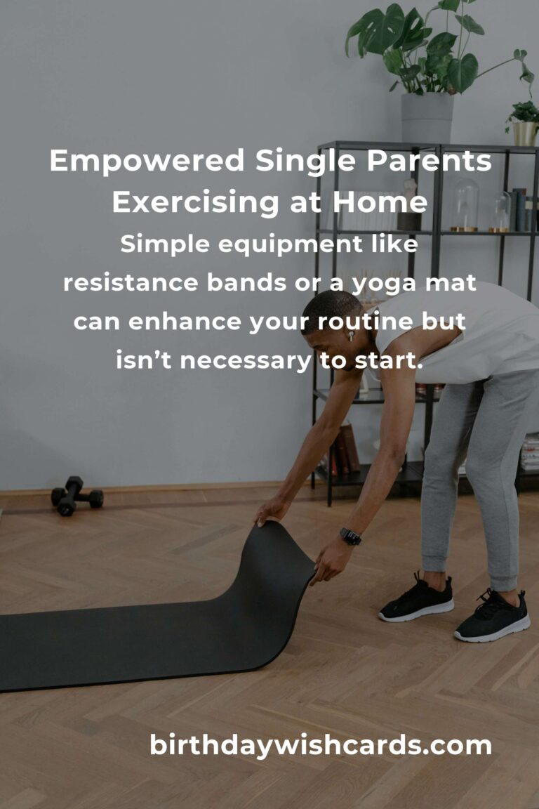 The Ultimate Home Workout Routine for Single Parents: Fitness on Your Terms