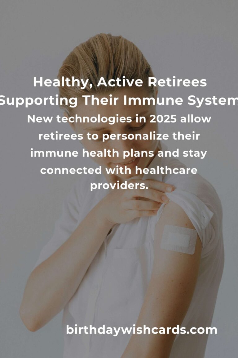 The Ultimate Immune System Guide for Retirees in 2025: Stay Healthy, Strong, and Vibrant