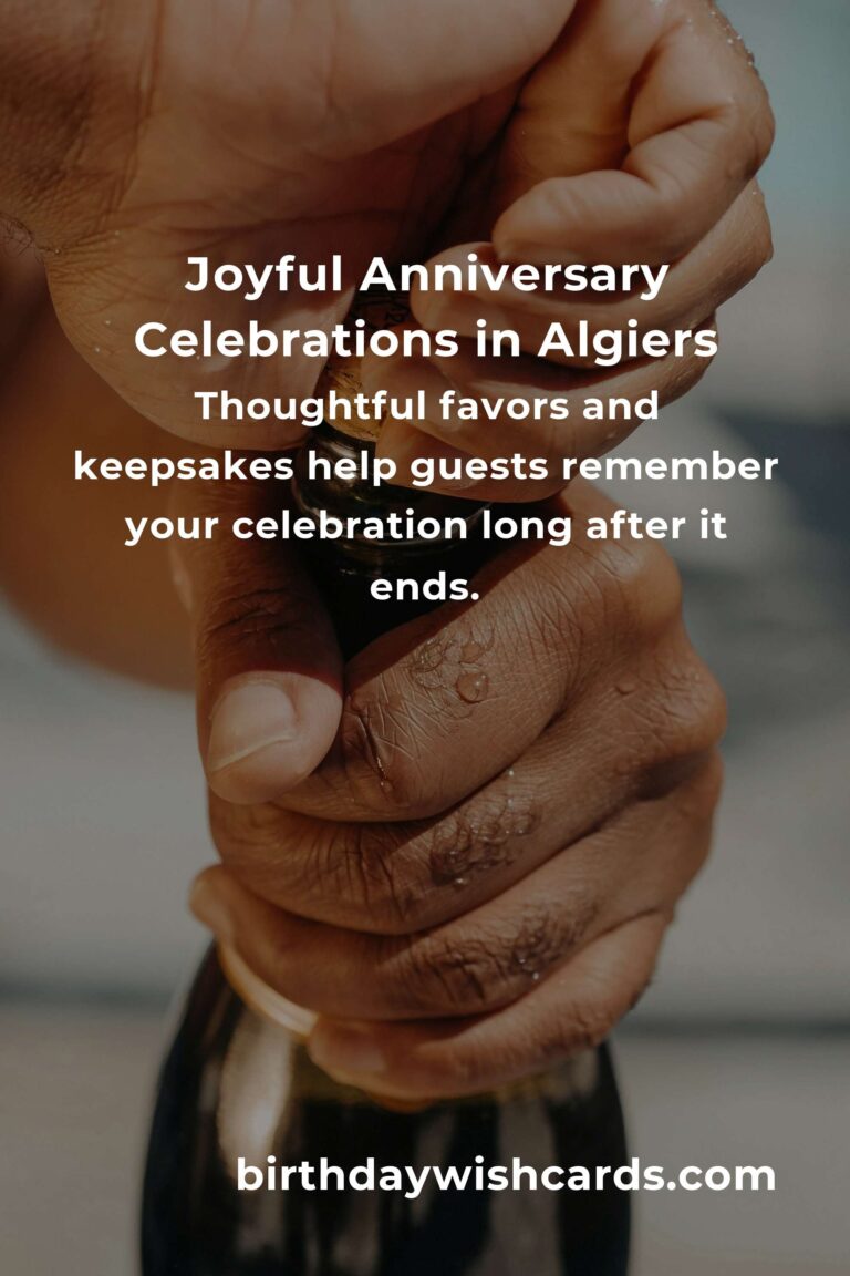 The Ultimate Opening Anniversary Planning Guide in Algiers: Celebrate Your Milestone with Heart and Style