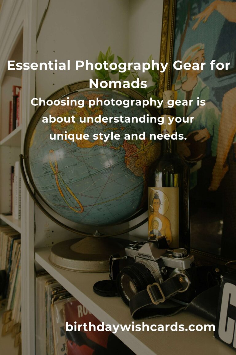 The Ultimate Photography Gear Guide Every Digital Nomad Needs