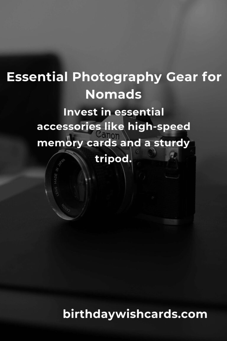 The Ultimate Photography Gear Guide Every Digital Nomad Needs