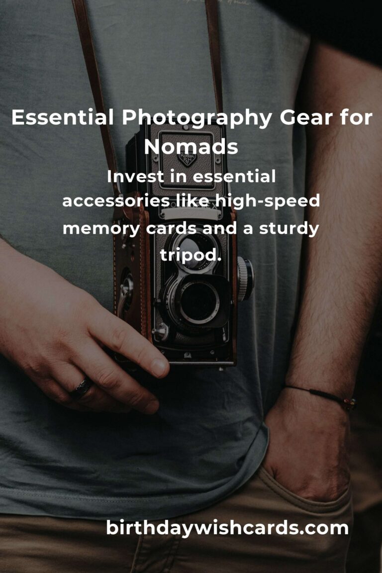 The Ultimate Photography Gear Guide Every Digital Nomad Needs