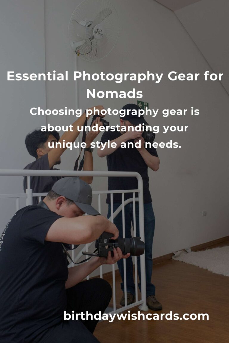 The Ultimate Photography Gear Guide Every Digital Nomad Needs