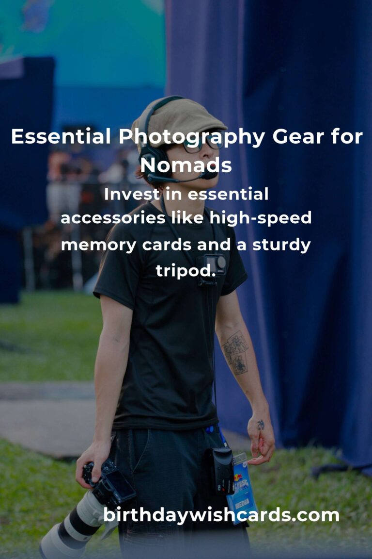 The Ultimate Photography Gear Guide Every Digital Nomad Needs