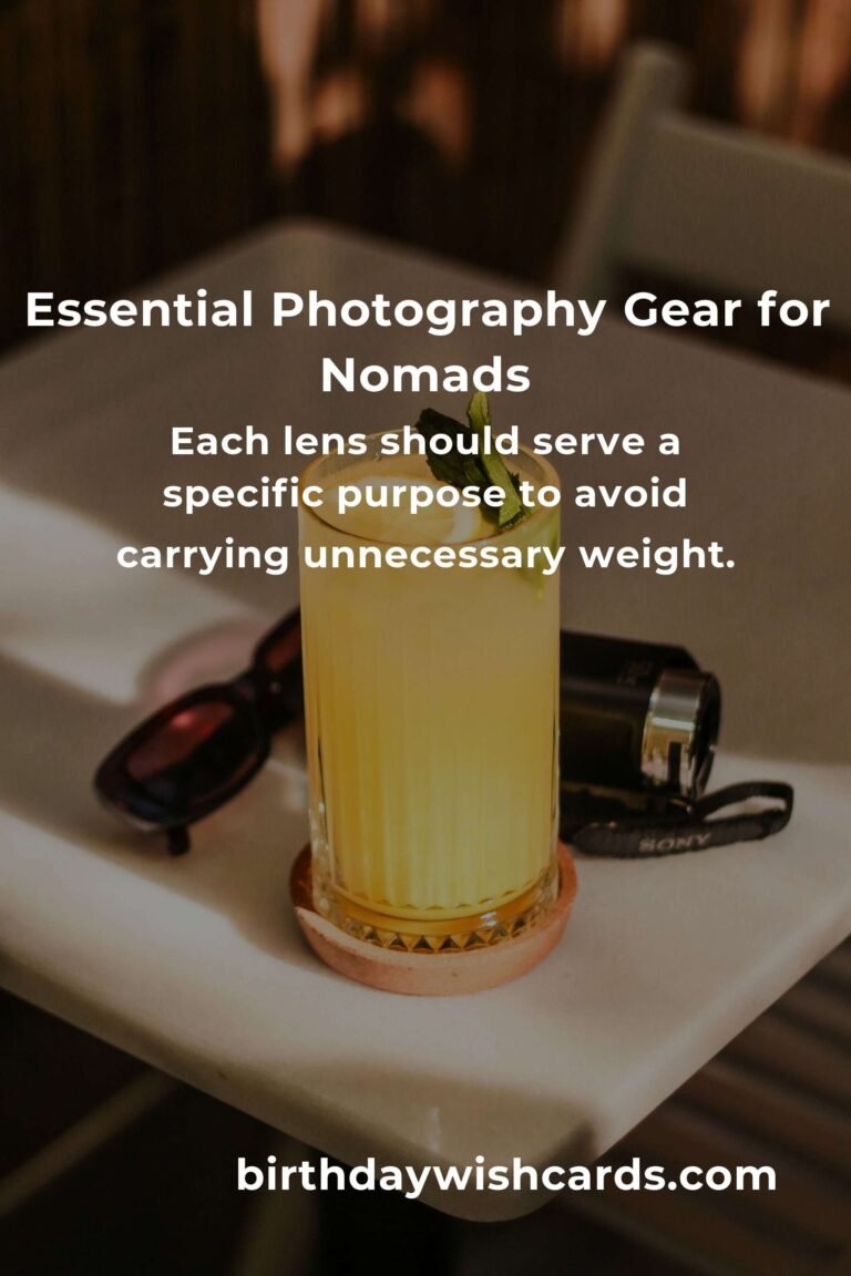 The Ultimate Photography Gear Guide Every Digital Nomad Needs
