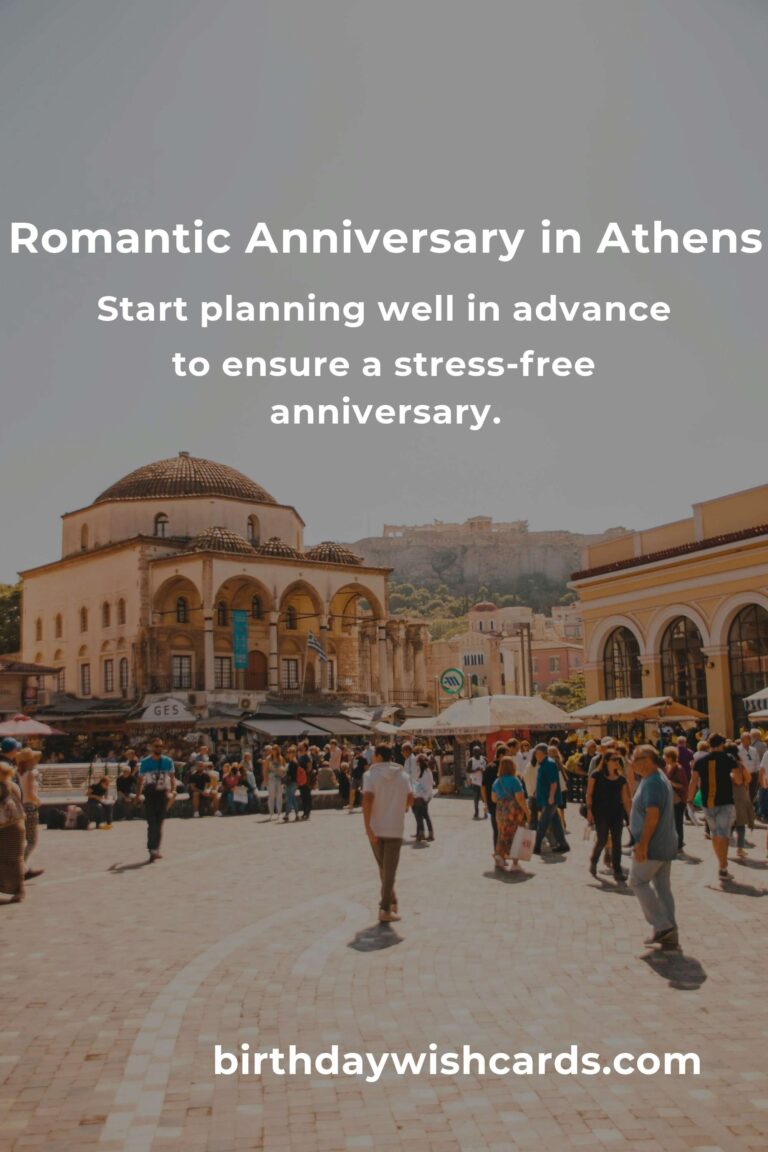 The Ultimate Wedding Anniversary Planning Guide in Athens