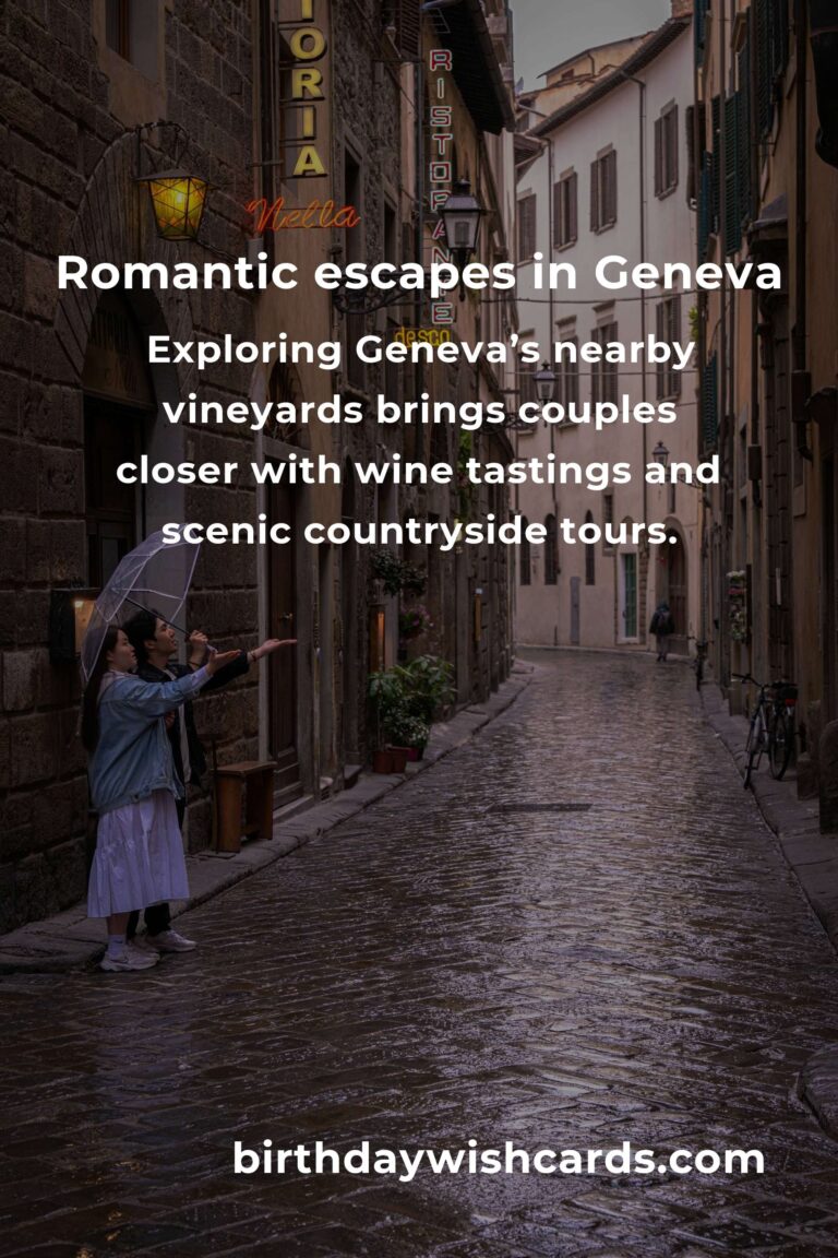 Top 10 Romantic Getaways to Visit in Geneva: Unforgettable Escapes for Couples