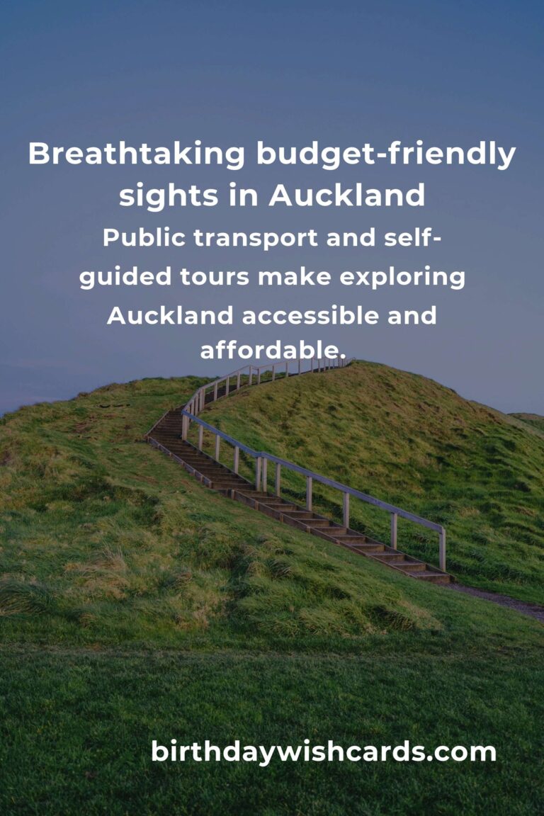 Top 16 Budget Destinations to Visit in Auckland: Explore Without Breaking the Bank
