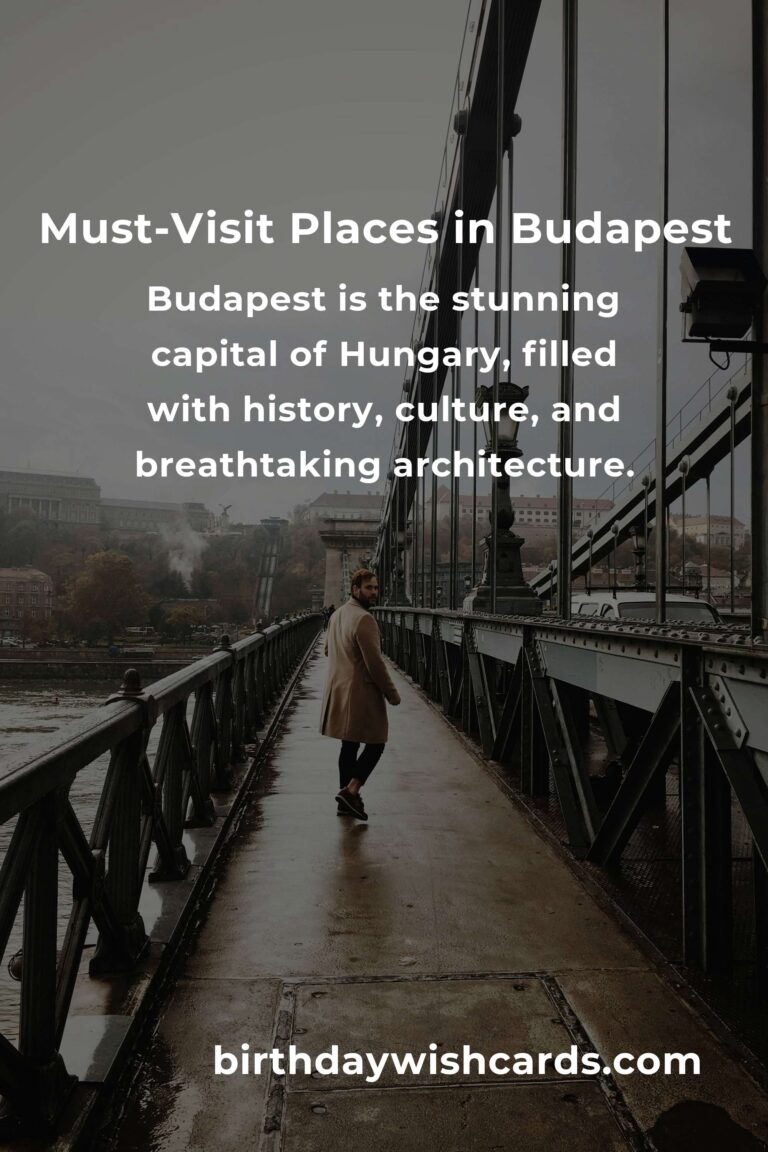 Top 20 City Breaks to Visit in Budapest