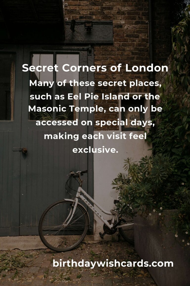 Top 27 Hidden Gems to Visit in London: Secret Spots Beyond the Tourist Trail