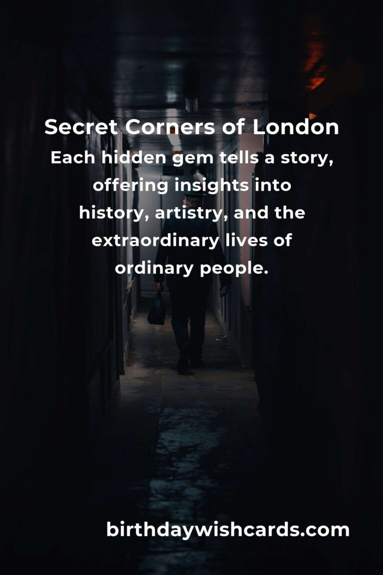 Top 27 Hidden Gems to Visit in London: Secret Spots Beyond the Tourist Trail