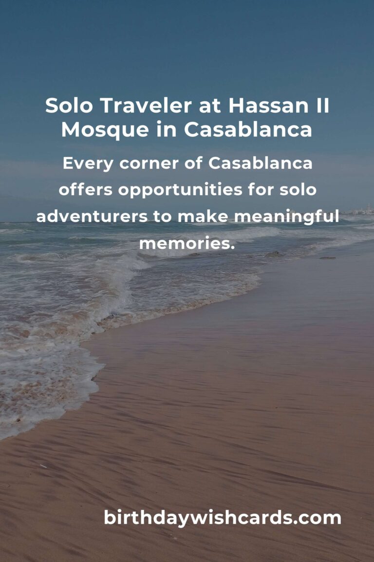 Top 27 Solo Travel Places to Visit in Casablanca: A Journey of Discovery and Empowerment