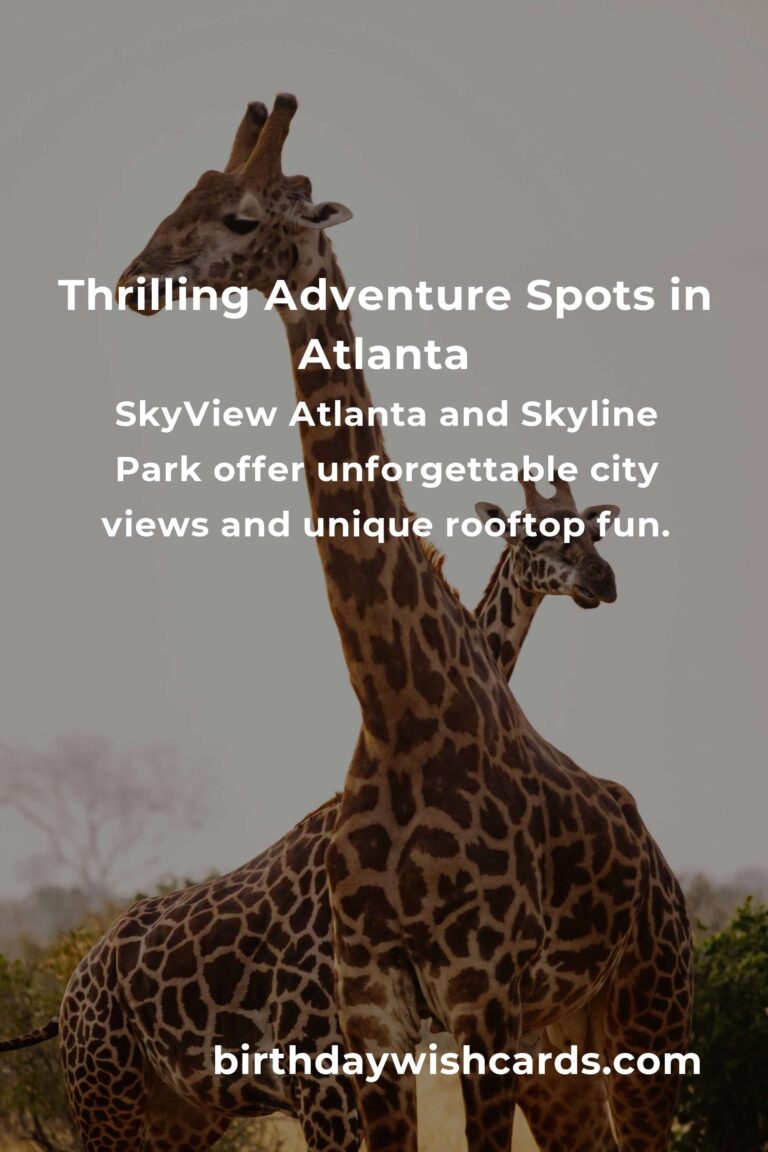 Top 28 Adventure Spots to Visit in Atlanta: Unleash Your Inner Explorer