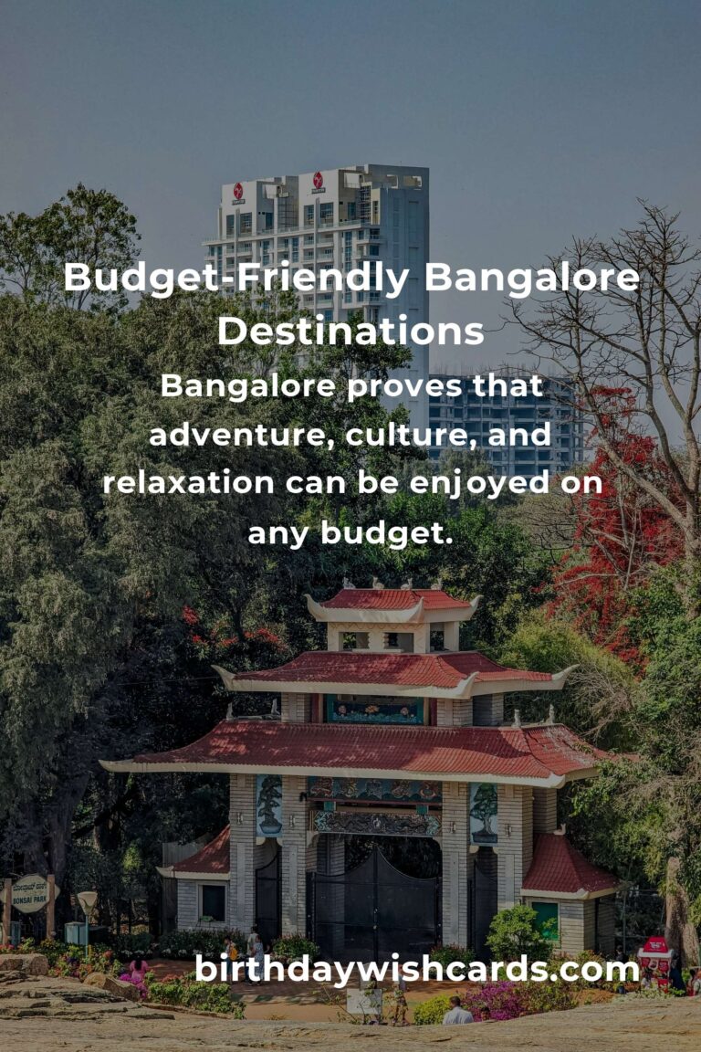 Top 31 Budget Destinations to Visit in Bangalore: Explore the Garden City Without Breaking the Bank