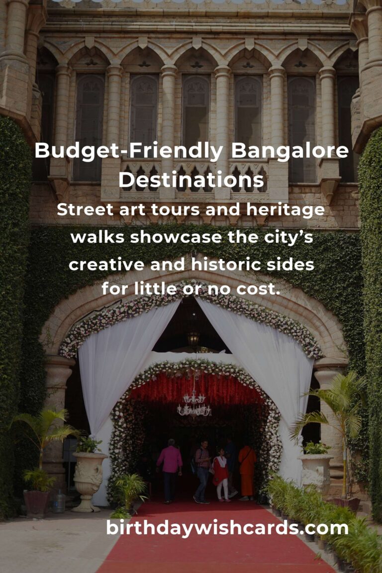 Top 31 Budget Destinations to Visit in Bangalore: Explore the Garden City Without Breaking the Bank