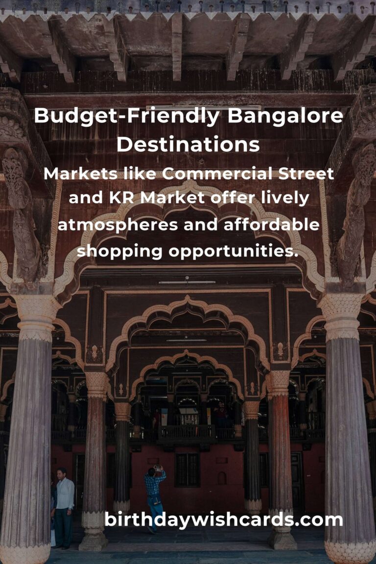 Top 31 Budget Destinations to Visit in Bangalore: Explore the Garden City Without Breaking the Bank