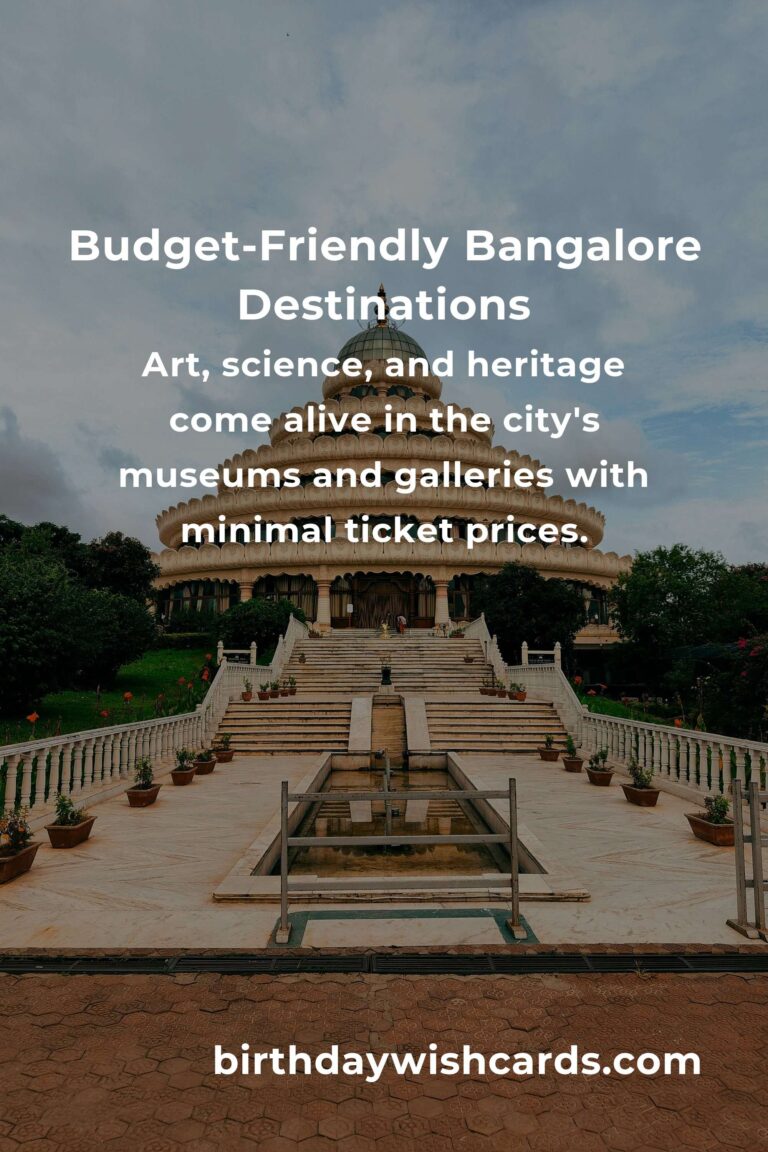 Top 31 Budget Destinations to Visit in Bangalore: Explore the Garden City Without Breaking the Bank