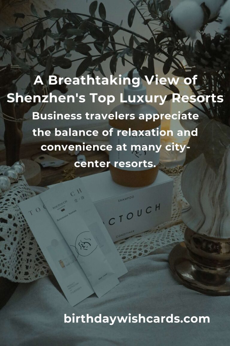 Top 31 Luxury Resorts in Shenzhen: Your Guide to Opulent Escapes & Unforgettable Experiences