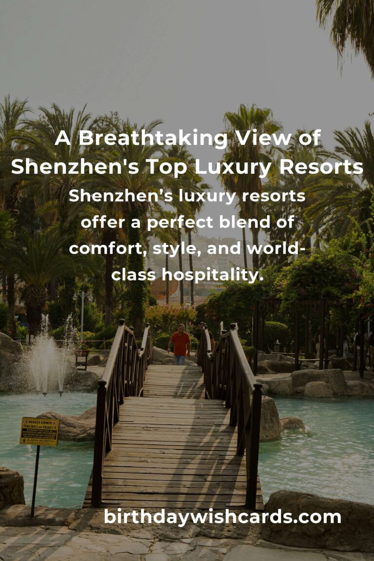 Top 31 Luxury Resorts in Shenzhen: Your Guide to Opulent Escapes & Unforgettable Experiences