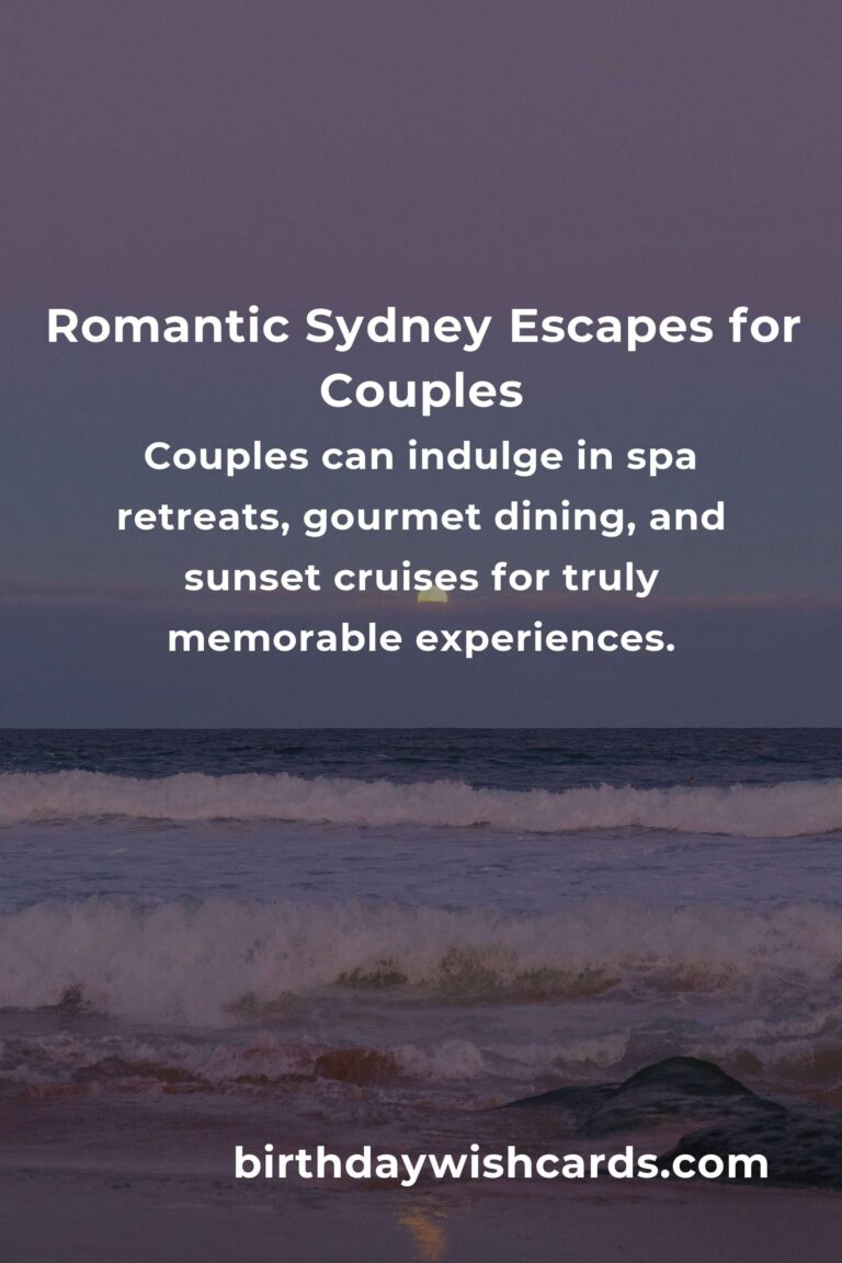 Top 33 Romantic Getaways to Visit in Sydney: Where Love Blooms in Every Corner