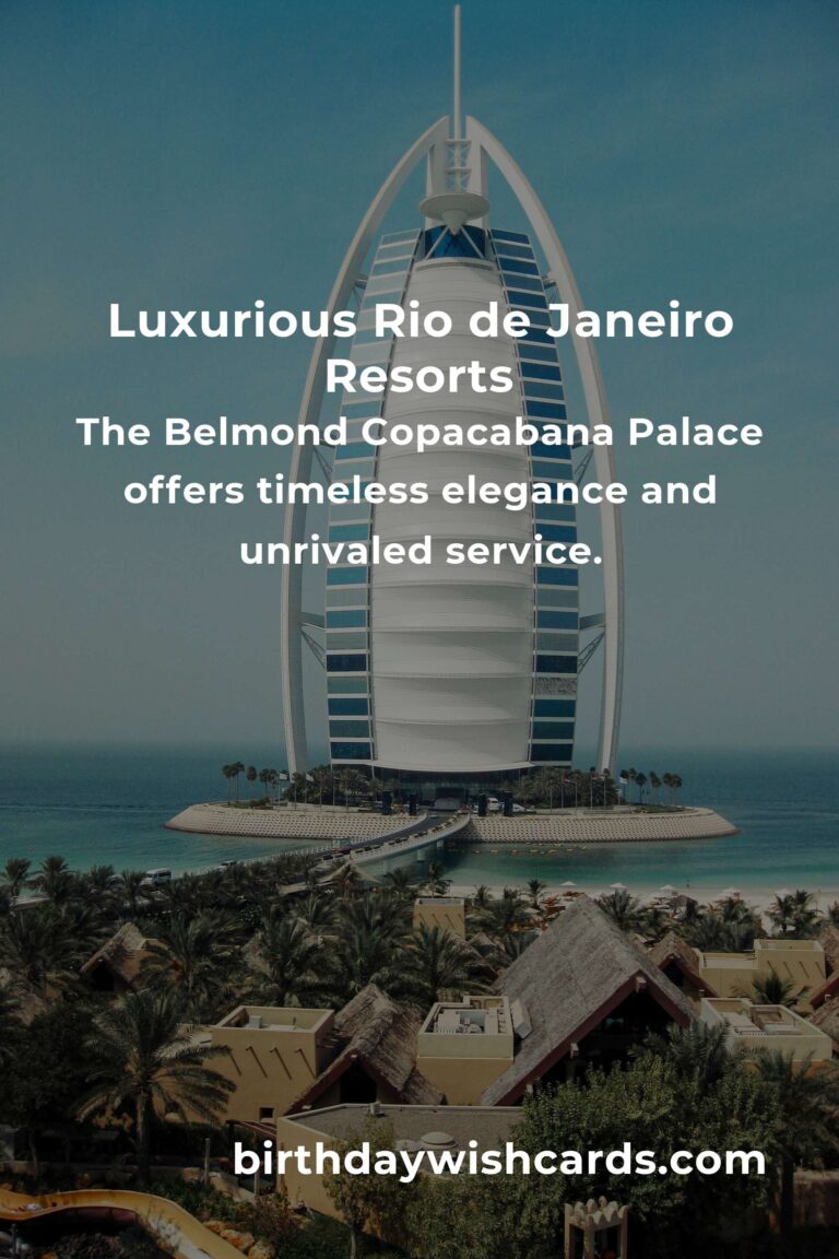 Top 37 Luxury Resorts to Visit in Rio de Janeiro for an Unforgettable Experience