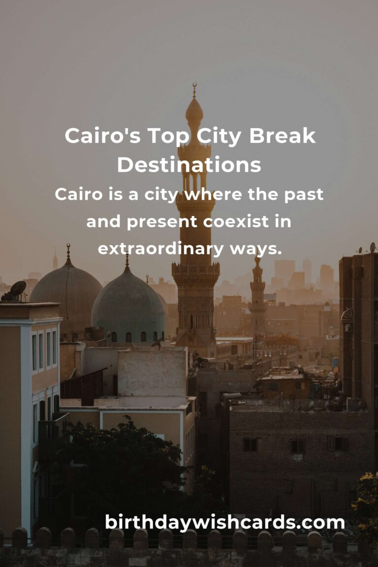 Top 50 City Breaks to Visit in Cairo: Unveiling the Heart of Egypt