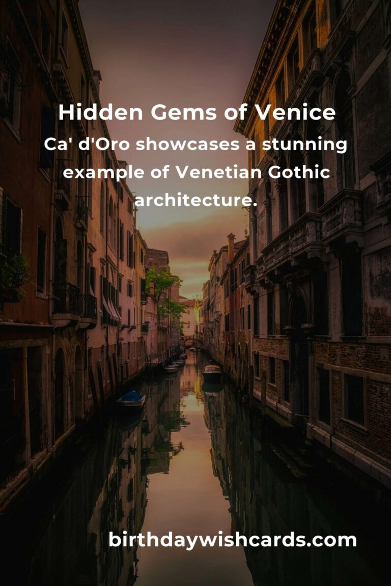 Top 6 Hidden Gems to Visit in Venice for an Unforgettable Experience