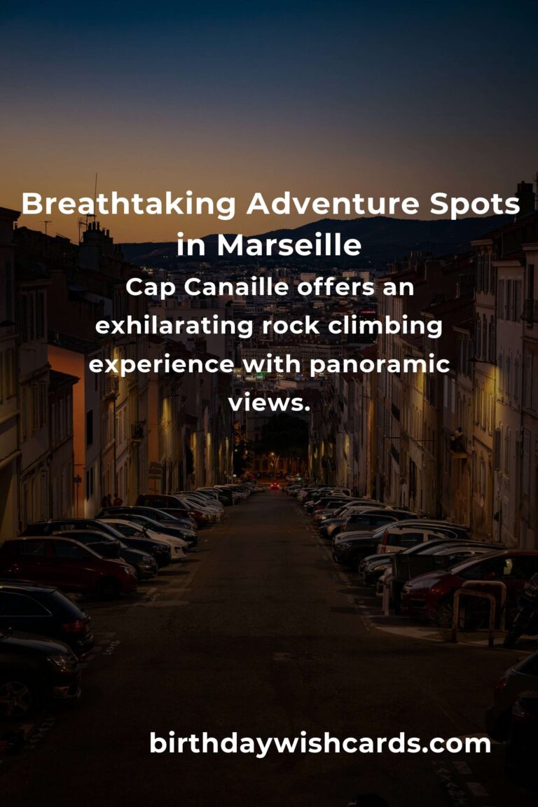 Top 7 Adventure Spots to Visit in Marseille for Thrill Seekers