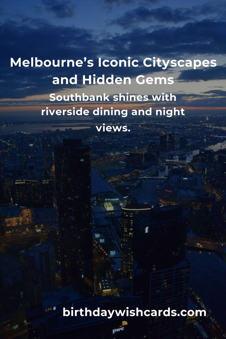 Top 8 City Breaks in Melbourne: Discover the Heartbeat of Australia’s Most Vibrant City
