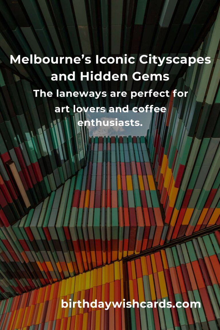 Top 8 City Breaks in Melbourne: Discover the Heartbeat of Australia’s Most Vibrant City