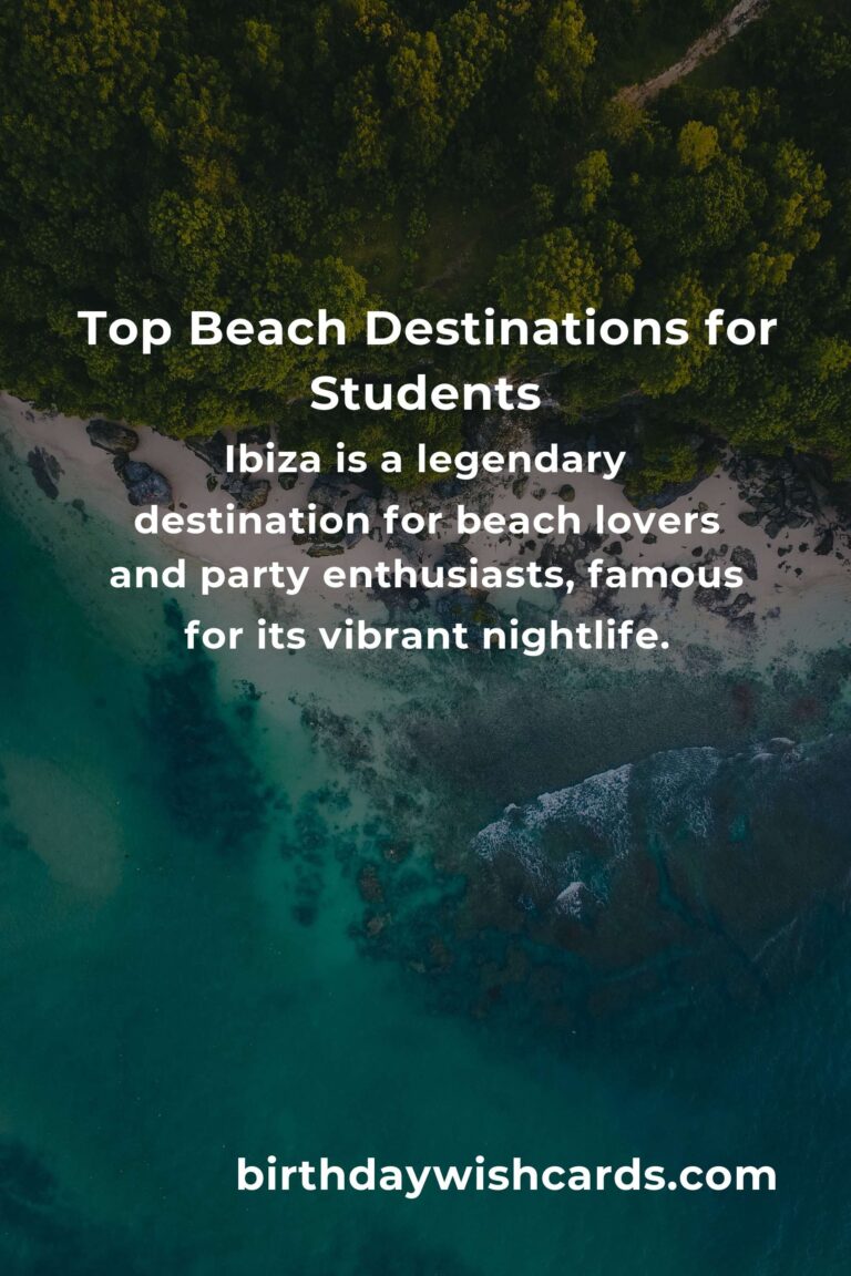 Top Beach Vacations for College Students: 2025 Edition
