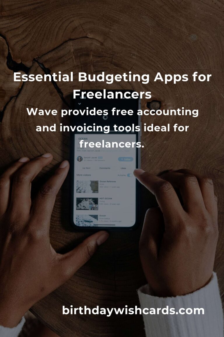 Top Budgeting Apps for Freelancers: Optimize Your Finances