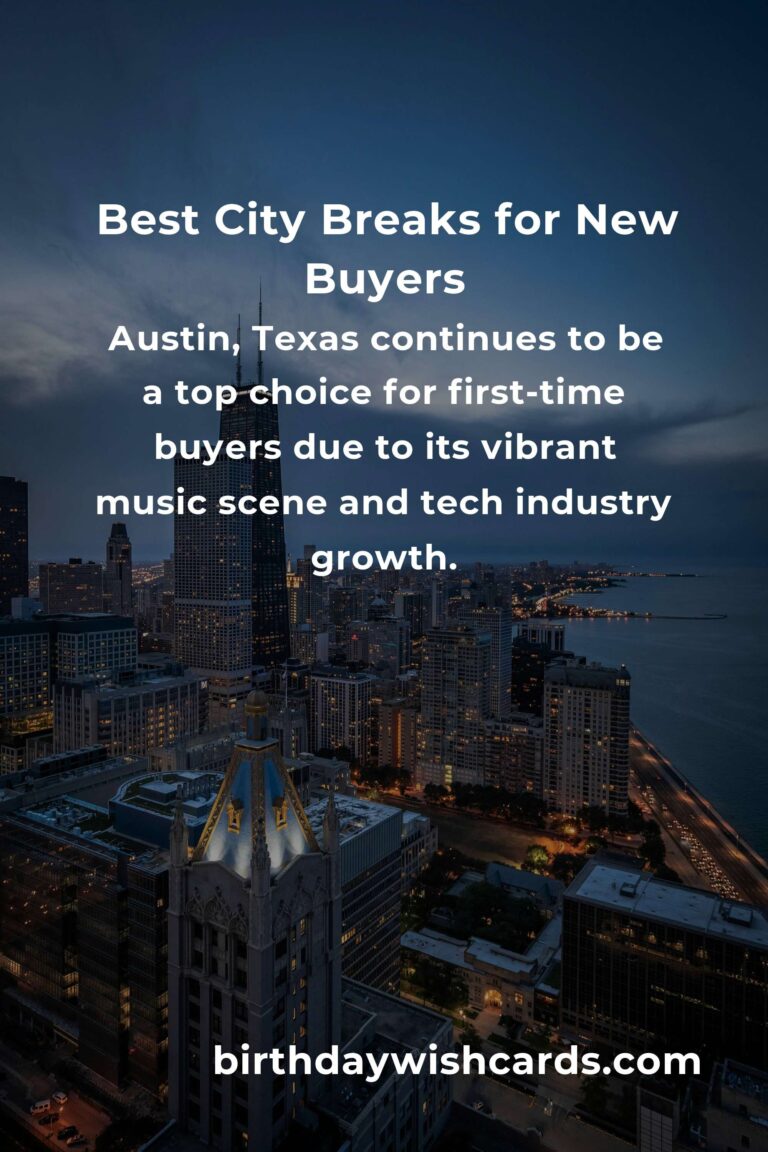 Top City Breaks for First-Time Buyers in 2025: Affordable Urban Living