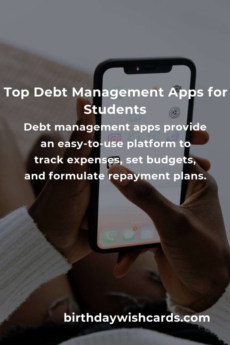 Top Debt Management Apps for College Students to Stay Financially Healthy
