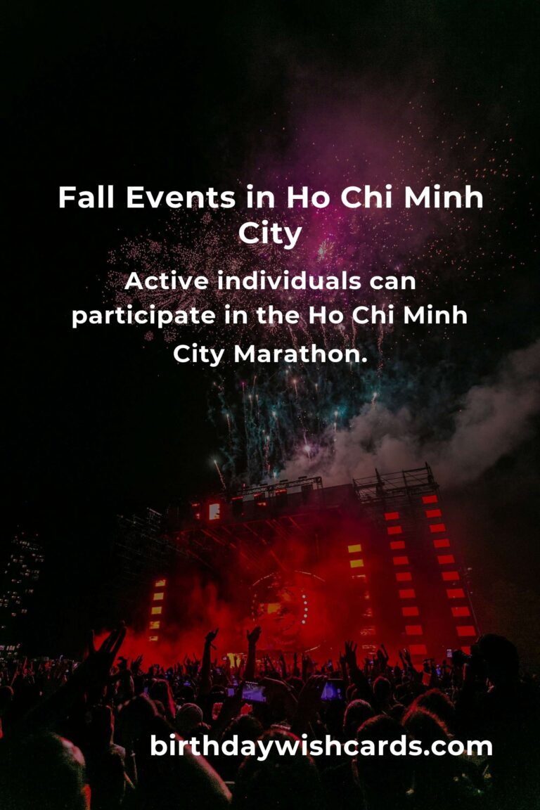 Top Fall Events in Ho Chi Minh City for Empty Nesters