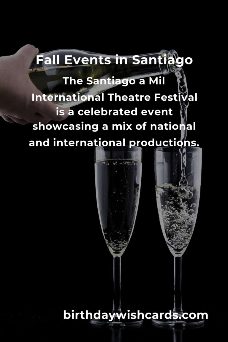 Top Fall Events in Santiago for First-Time Visitors