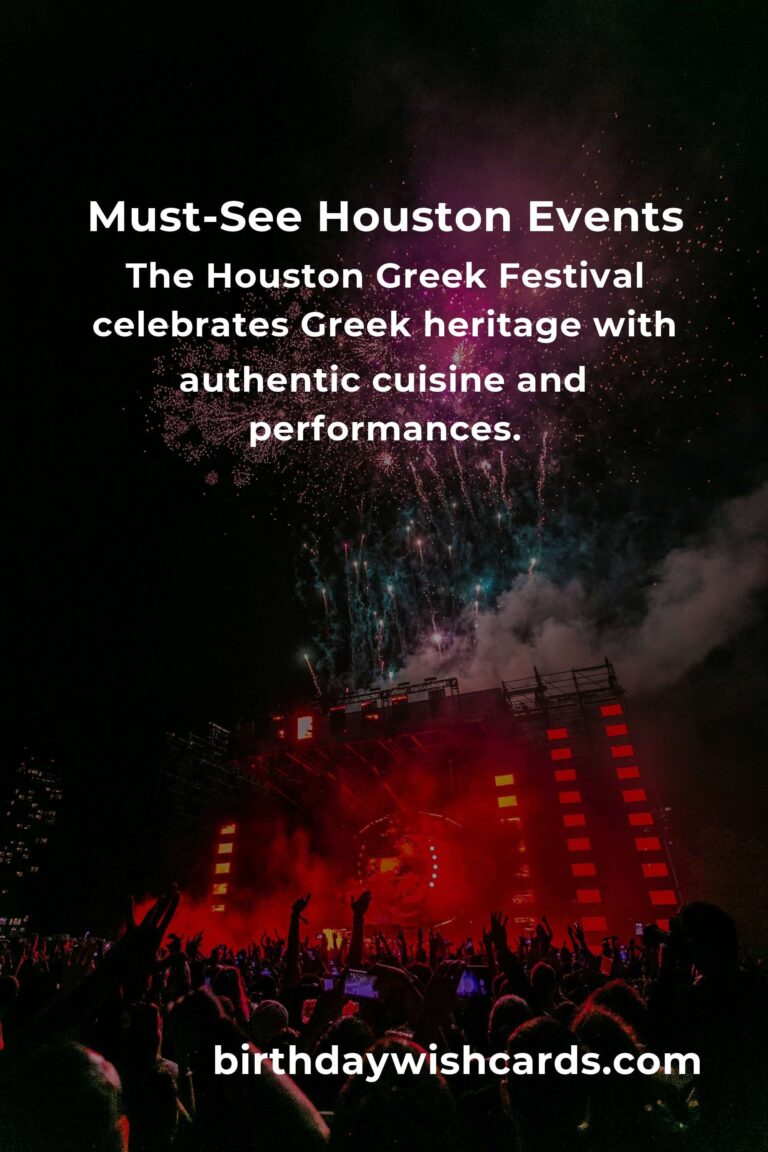 Top Houston Cultural Events You Can’t Miss in 2025