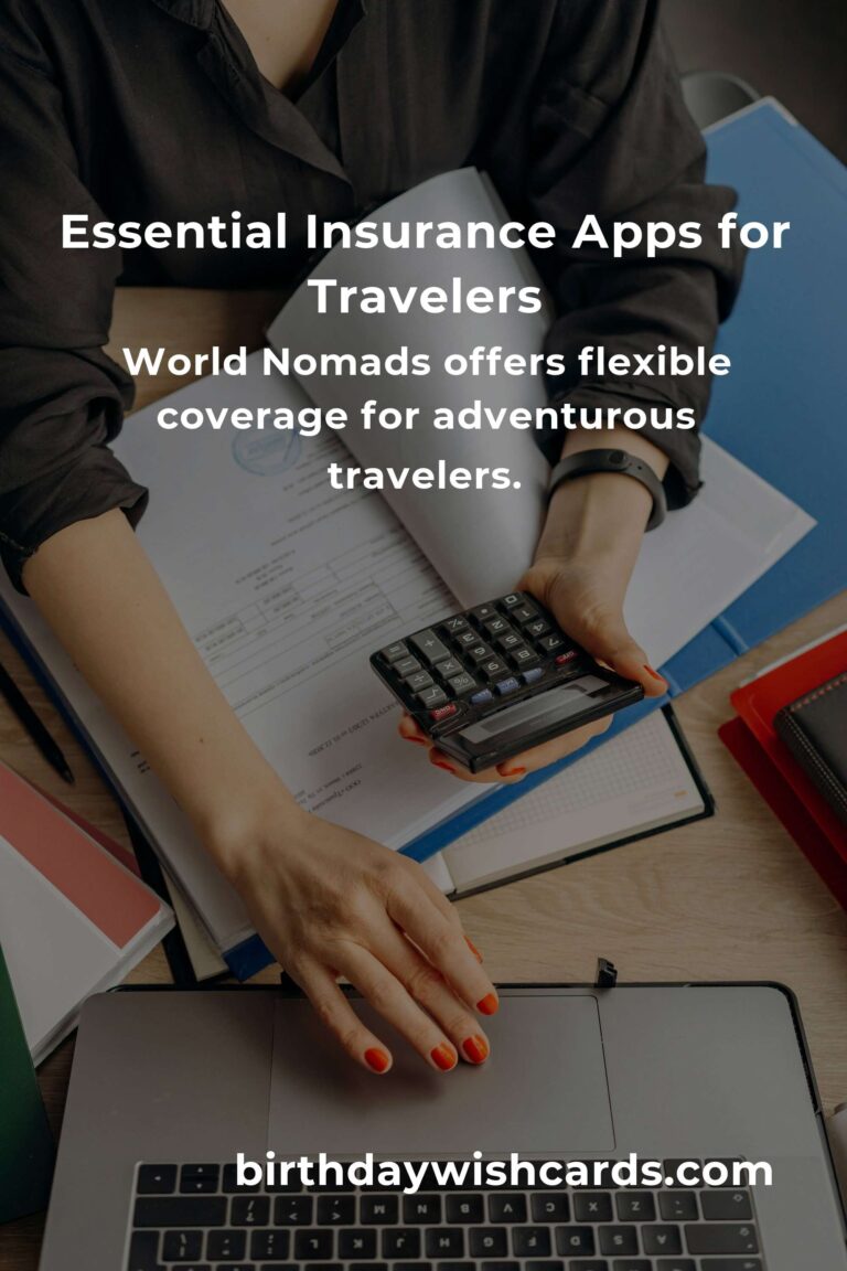 Top Insurance Planning Apps for Budget Travelers