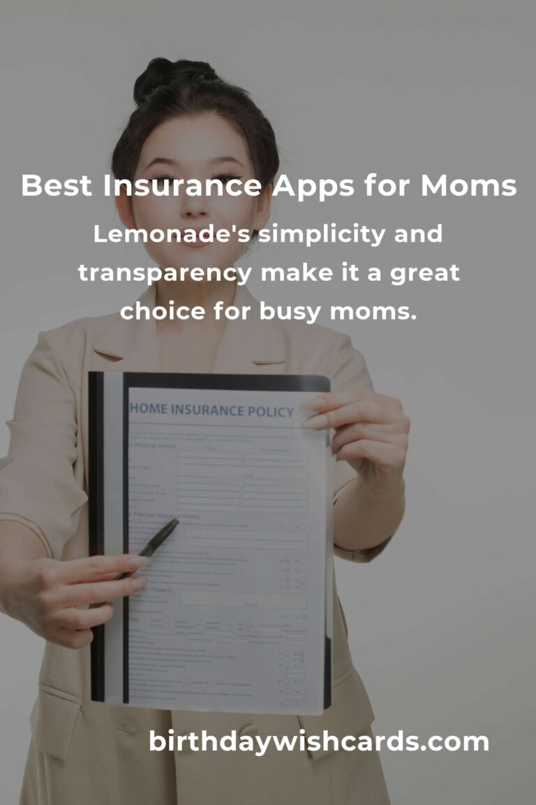 Top Insurance Planning Apps for Busy Working Moms