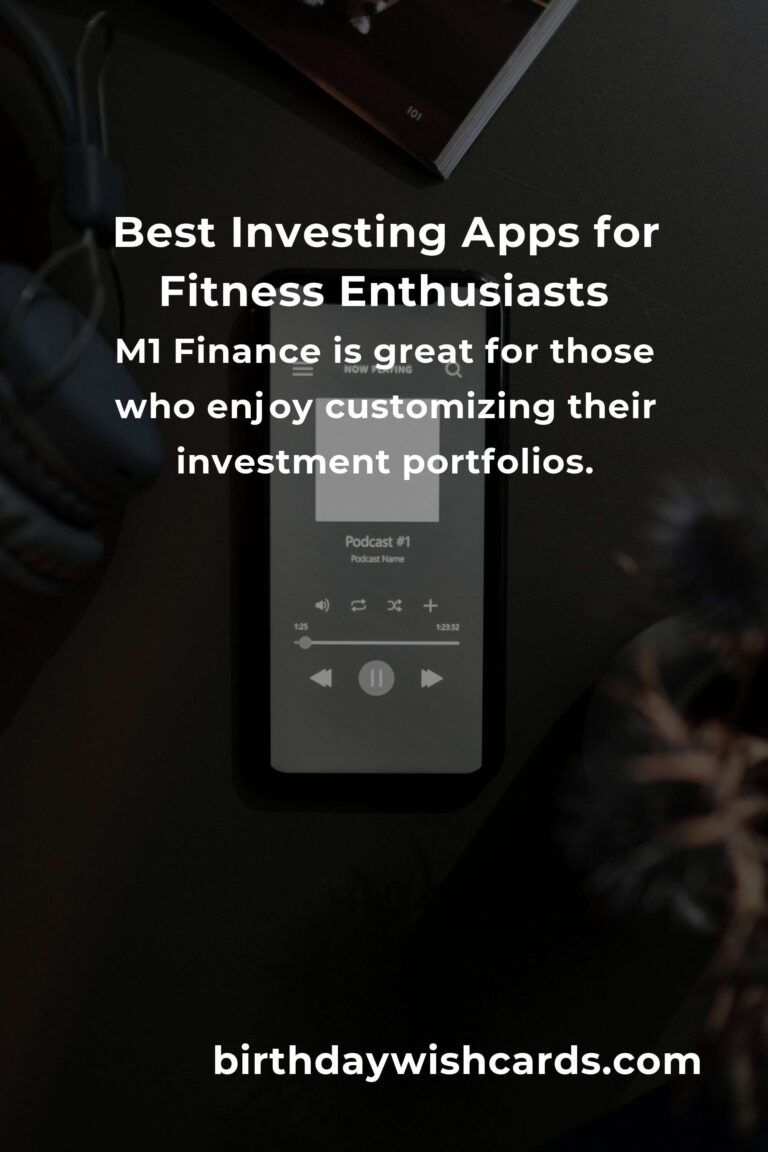 Top Investing Apps for Fitness Enthusiasts to Boost Financial Health