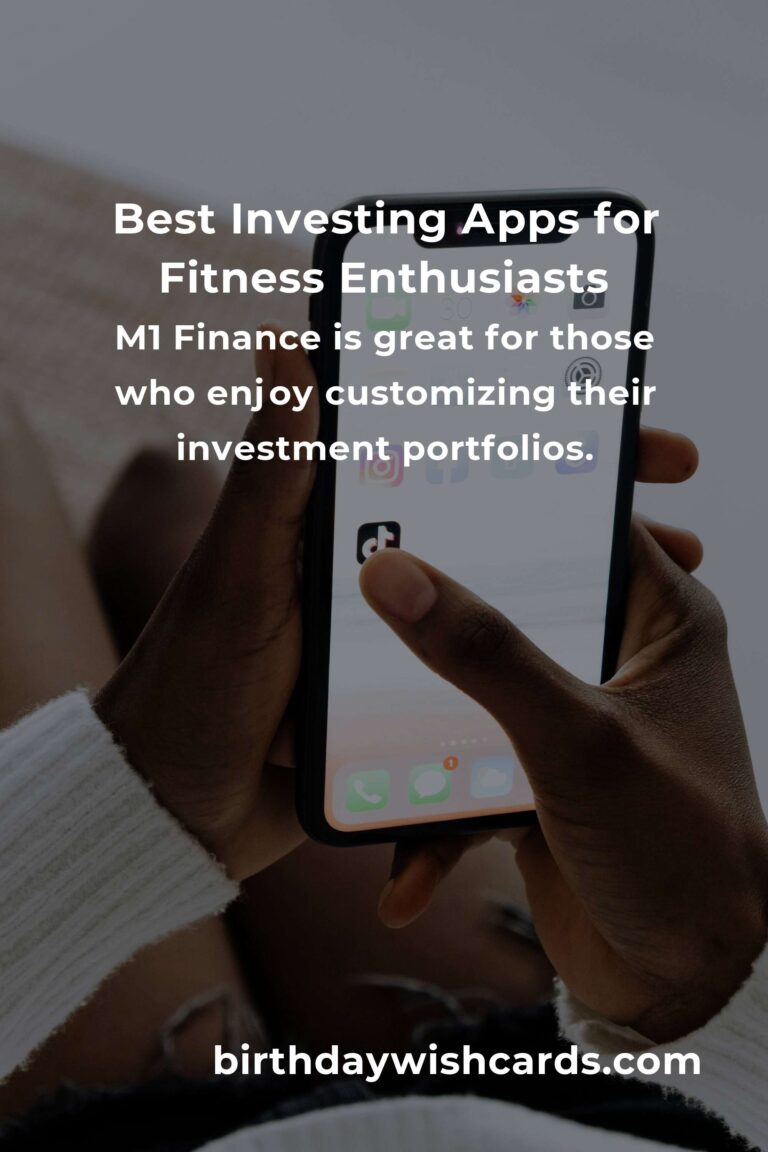Top Investing Apps for Fitness Enthusiasts to Boost Financial Health