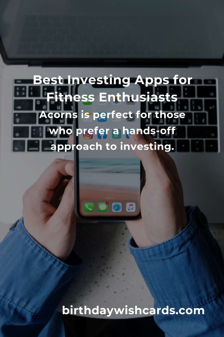 Top Investing Apps for Fitness Enthusiasts to Boost Financial Health
