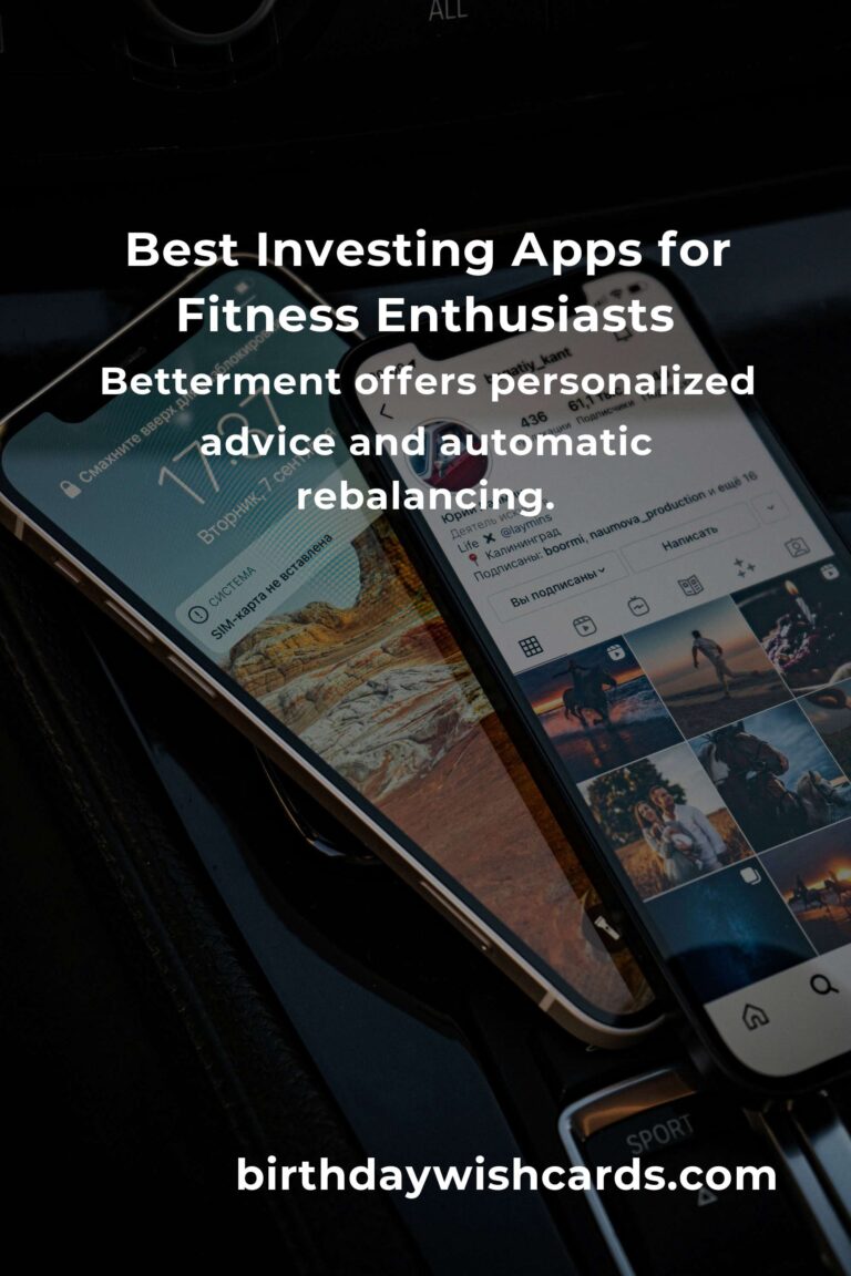 Top Investing Apps for Fitness Enthusiasts to Boost Financial Health