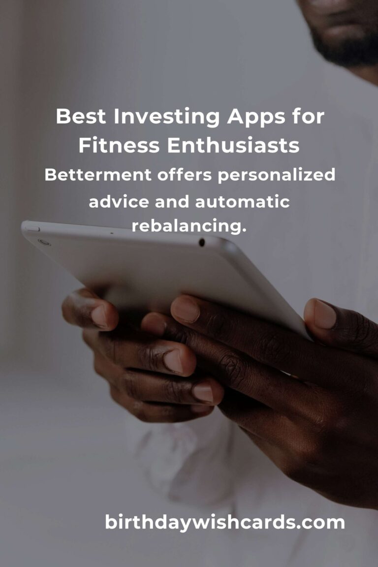 Top Investing Apps for Fitness Enthusiasts to Boost Financial Health